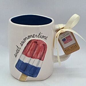 Rae Dunn July 4th Patriotic 250th Anniversary SWEET SUMMERTIME Popsicle Mug NEW